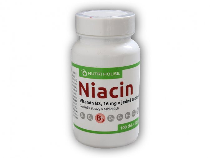 Nutri House Vitamin B3 Niacin 100 tablet