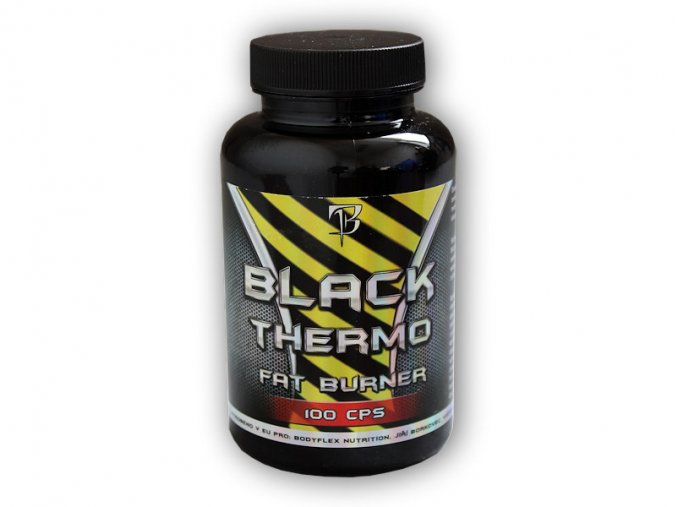 Bodyflex Black thermo fat burner 100 kapslí  + šťavnatá tyčinka ZDARMA