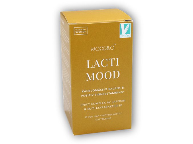 Nordbo Lacti Mood 30 kapslí  + šťavnatá tyčinka ZDARMA