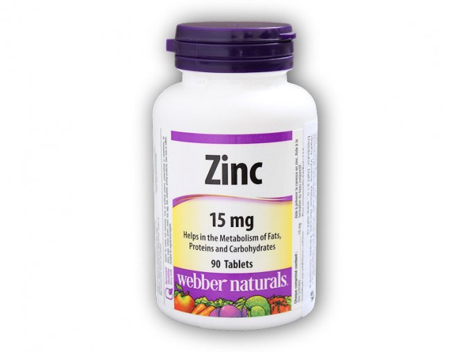 Webber Naturals Zinc 15 mg 90 tablet