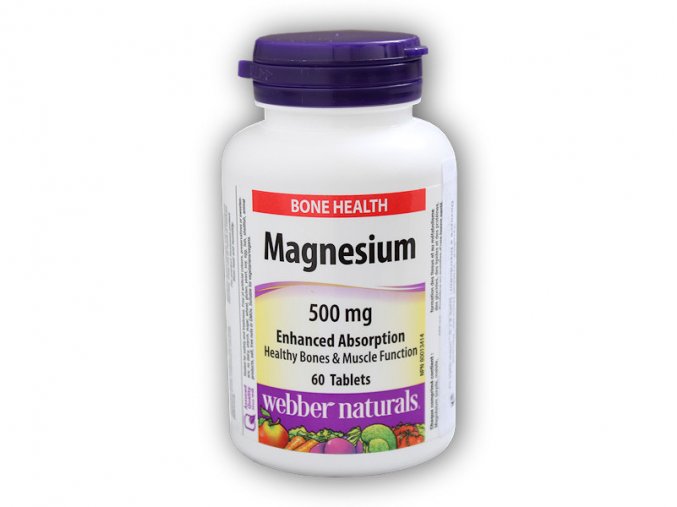 Webber Naturals Magnesium 500 mg 60 tablet