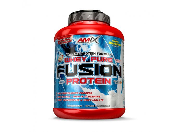 Amix Whey Pure Fusion Protein 2300g  + šťavnatá tyčinka ZDARMA