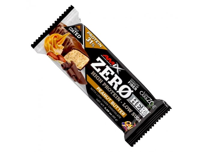 Amix Zero Hero High Protein Low Sugar Bar 65g