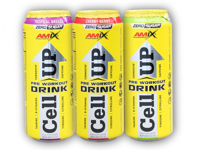Amix Pro Series CellUP PreWorkout Drink 500ml