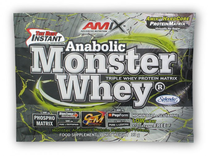 Amix Anabolic Monster Whey 33g akce