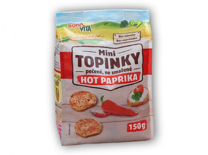 Bonavita MINI Topinky Hot paprika 150g