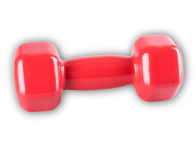 Power System Jednoručka Vinyl Dumbell 3kg red