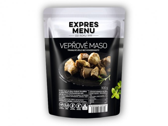 Expres Menu Vepřové maso (SCD) (Low Carb) 300g