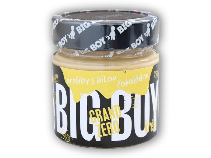 BigBoy Grand zero s bílou čokoládou 250g