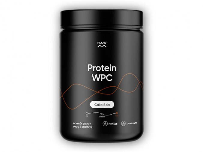 Flow Protein Concentrate WPC 900g  + šťavnatá tyčinka ZDARMA