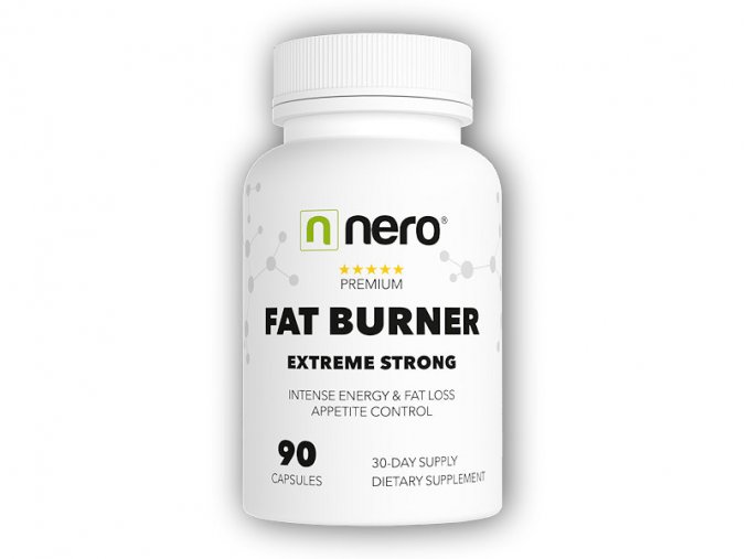 Nero Fat Burner Premium / Spalovač tuků 90 kapslí  + šťavnatá tyčinka ZDARMA