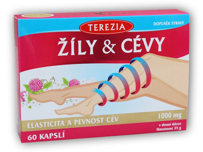 Terezia Žíly a cévy 60 kapslí