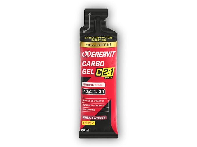 Enervit Carbo Gel C2:1 s kofeinem 60ml (Varianta cola)