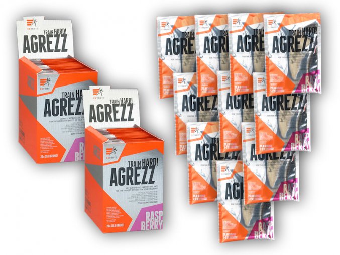 Extrifit Agrezz 40x 20,8g + 10x 20,8g ZDARMA  + šťavnatá tyčinka ZDARMA