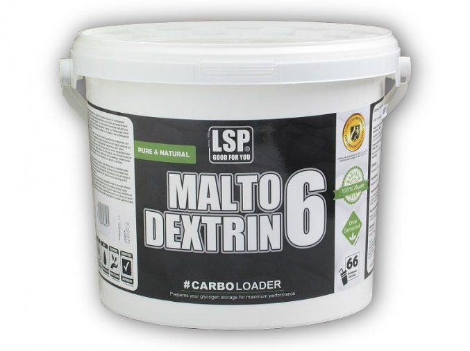 LSP Nutrition Maltodextrin 6 4000g  + šťavnatá tyčinka ZDARMA