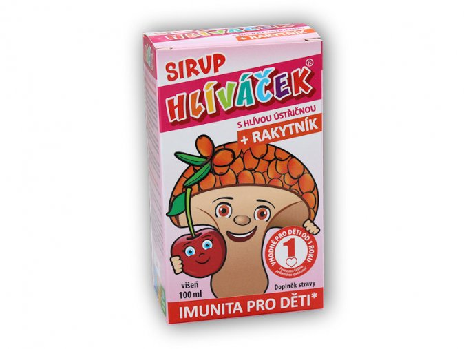 Terezia Hlíváček sirup s hlívou a rakytníkem 100ml