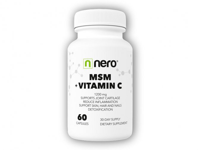 Nero MSM + Vitamín C 60 kapslí