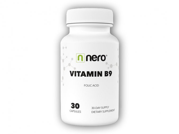 Nero Vitamin B9 Kyselina Listová 30 tablet