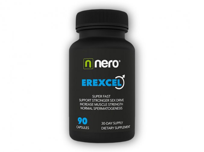 Nero Erexcel 90 kapslí  + šťavnatá tyčinka ZDARMA