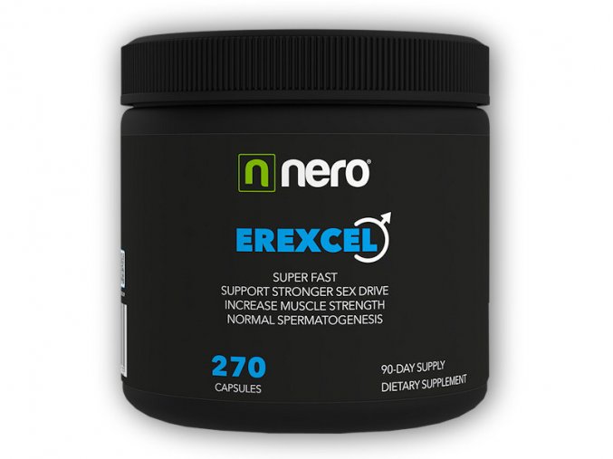 Nero Erexcel 270 kapslí  + šťavnatá tyčinka ZDARMA