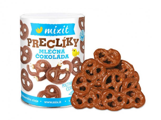 Mixit Mixit preclíky - Mléčná čokoláda 250g