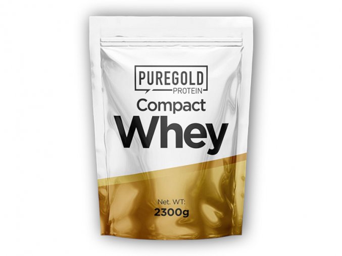 PureGold PureGold Compact Whey Protein 2300g  + šťavnatá tyčinka ZDARMA