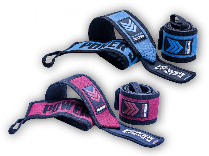 Power System WRIST WRAPS EXTREME - bandáže na zápěstí 3530 (Varianta blue)