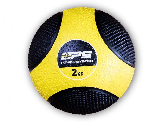 Power System Medicinální míč MEDICINE BALL 2KG - 4132  + šťavnatá tyčinka ZDARMA