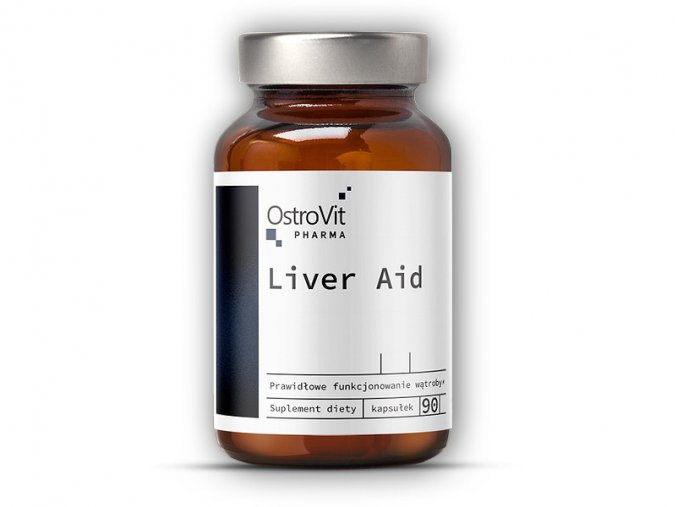 Ostrovit Pharma Liver aid vege 90 kapslí