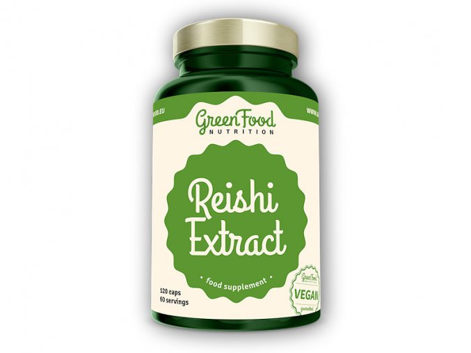 GreenFood Nutrition Reishi 120 vegan kapslí