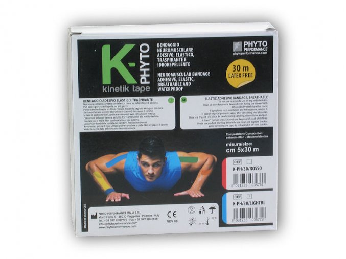 Phyto Performance K-phyto kinetik kinesio tape 5cm x 30m  + šťavnatá tyčinka ZDARMA