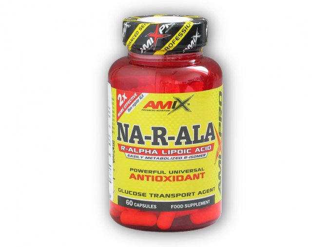 Amix Pro Series NA-R-ALA Alpha Lipoic Acid 60 kapslí