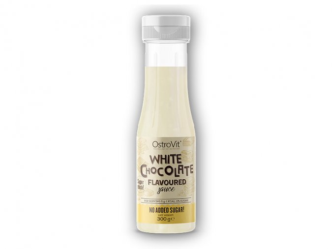 Ostrovit White chocolate flavoured sauce 350g