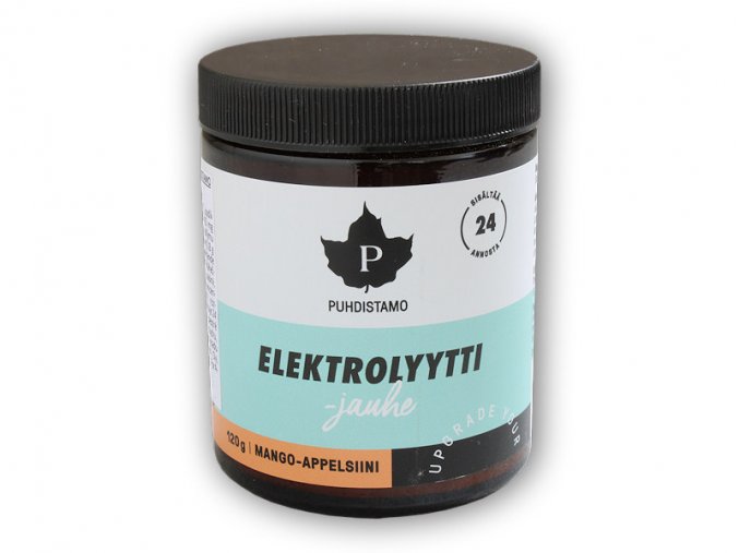 Puhdistamo Electrolyte Powder mango-apple 120g  + šťavnatá tyčinka ZDARMA