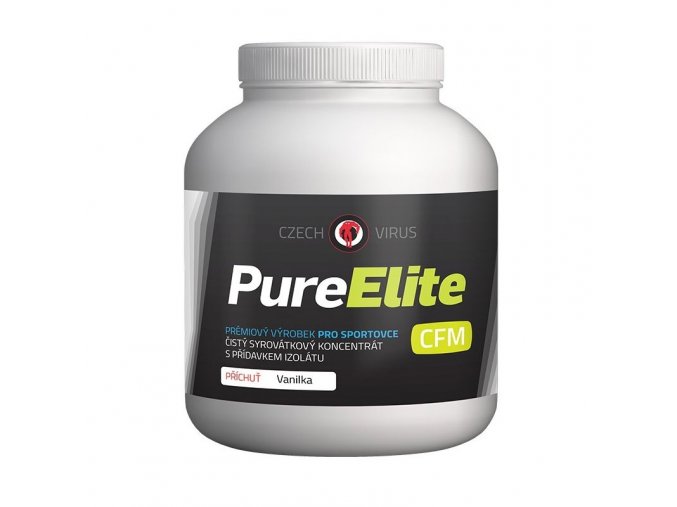 Czech Virus Pure Elite CFM protein 2250g  + šťavnatá tyčinka ZDARMA