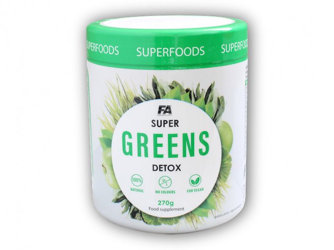 Fitness Authority Super GREENS Detox 270g