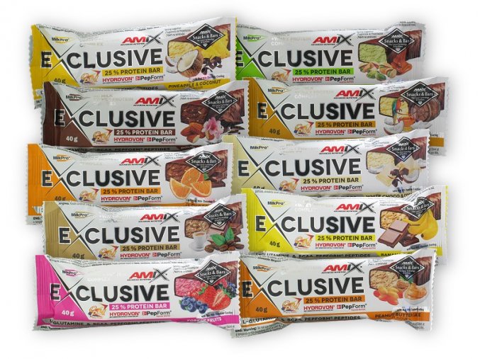 Amix Exclusive Protein Bar 40g (Varianta pistachios caramel)