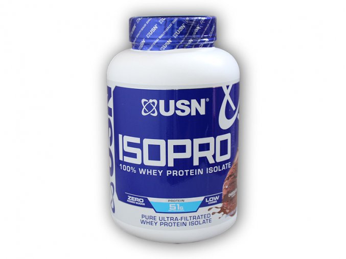 USN IsoPro whey protein isolate 1800g  + šťavnatá tyčinka ZDARMA
