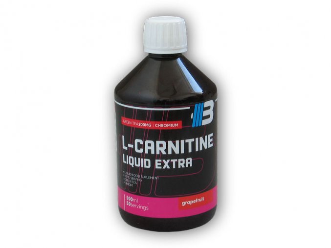 Body Nutrition L-Carnitine liquid extra chrom green 500ml (Varianta pink grep)