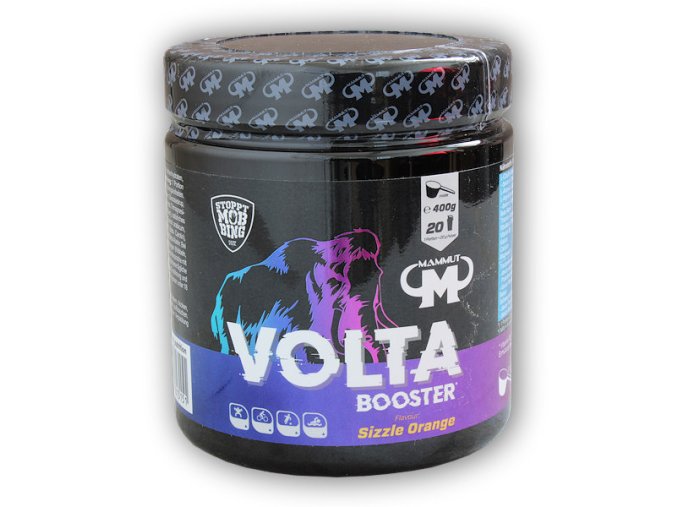Mammut Nutrition Volta Pre-workout Booster 400g (Varianta sizzle orange)