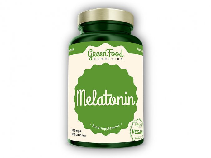 GreenFood Nutrition Melatonin 120 kapslí