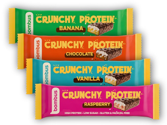 Bombus Bombus Crunchy Protein 50g (Varianta raspberry)