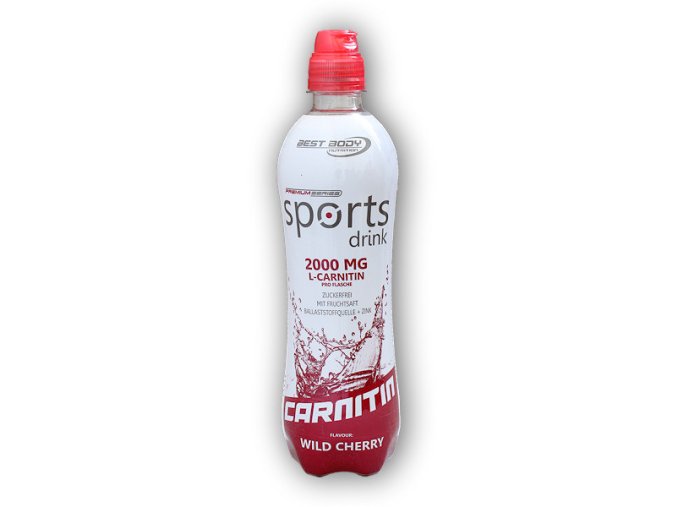 Best Body Nutrition Sports drink s carnitinem RTD 500ml (Varianta divoká višeň)