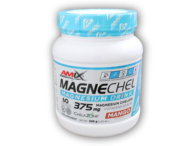 Amix Performance Series MagneChel Magnesium Chelate drink 420g (Varianta mango)
