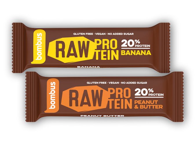 Bombus Bombus Raw Protein 20% 50g (Varianta banana)