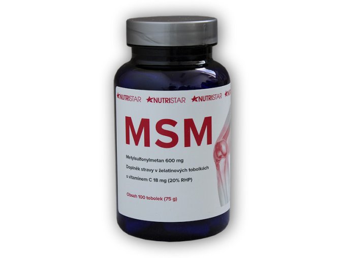 Nutristar MSM 600mg 100 kapslí