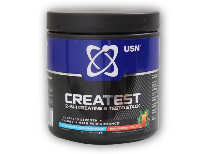USN Createst miami sunrise 270g  + šťavnatá tyčinka ZDARMA