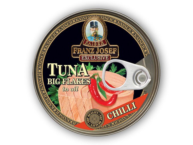 Franz Josef Kaiser Tuňák kousky v rostlinném oleji s chilli 170g