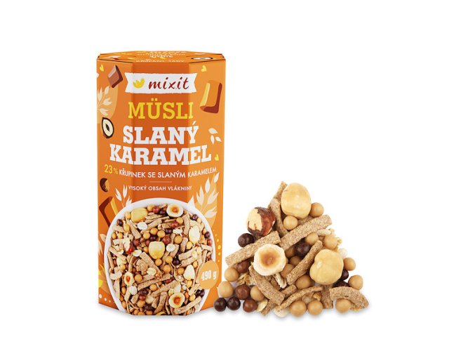 Mixit Pečený Mixit - Slaný karamel 490g
