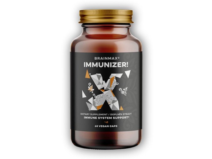 BrainMax IMMUNIZER! 60 rostlinných kapslí  + šťavnatá tyčinka ZDARMA